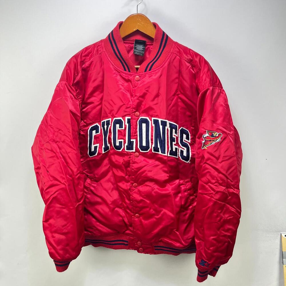 Vintage Starter IOWA Cyclones Varsity Jacket Large